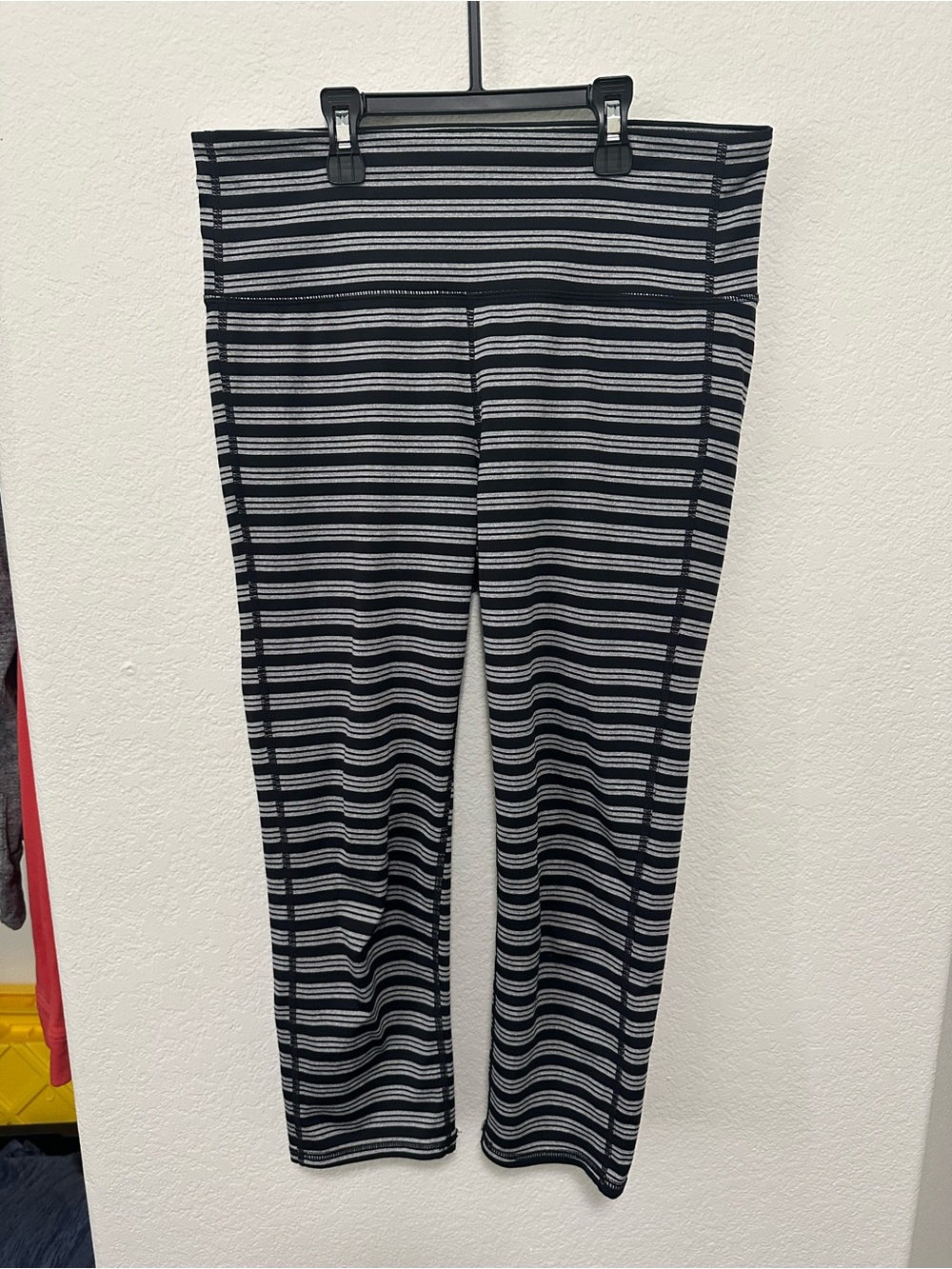 Athleta striped leggings